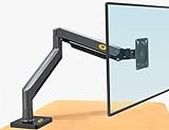 NB North Bayou Monitor Arm Full Motion Swivel Monitor Mount with Gas Spring for 22''-40'' Monitors with Load Capacity from 4.4 to 26.4lbs Height Adjustable Monitor Stand G45-G