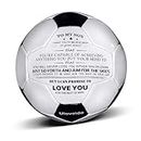 Uloveido Children's Training Recreation Practice Indoor Outdoor Sports Soccer Balls for Boys Teens Kids Football Gift To My Son Y594