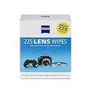 Zeiss Pre-moistened Lens Cleaning Wipes Convenient Dispenser Pack | Gentle and Thorough Cleaning of Valuable Optical Surfaces | Perfect to Preserve Integrity of Optics | 225 Count