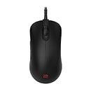 BenQ Zowie Za12-C Symmetrical Gaming Mouse for Esports |Weight-Reduced | Paracord Cable & 24-Step Scroll Wheel for More Personal Preference| Driverless | Matte Black Coating | Medium Size - USB