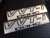 VVTI DOHC Sticker Pair (2) - Toyota vvt-i Vinyl Decal Oem Style