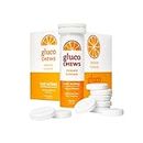 Glucology Fast Acting Glucochews | Glucose Tablets | Orange Flavour | 6 Tubes of 10 Tablets……