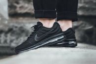 New Women's Shoes Nike Air Max 2017 in Black/Black-Black Colour Size US 8
