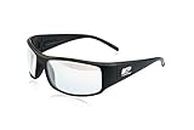 Smith & Wesson Accessories Thunderbolt Full Frame Shooting Glasses Matte Black with Clear Mirror Lenses