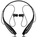 Wireless Bluetooth Headphones Earphones for LG Candy Original Sports Bluetooth Wireless Earphone with Deep Bass and Neckband Hands-Free Calling inbuilt With Mic, Extra Deep Bass Hands-Free Call/Music, Sports Earbuds, Sweatproof Mic Headphones with Long Battery Life and Flexible Headset ( MP6, BT-730, BLACK)