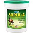 Farnam Super 14 Healthy Skin & Coat Supplement for Horses, Keeps Coats Shiny & Gleaming Year-Round 2.75 Pound, 44 Day Supply