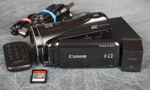 Canon VIXIA HF M40 Full HD 1080p AVCHD 16GB Flash Camcorder 10x W/ Extras Tested