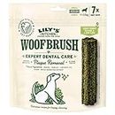 Lily's Kitchen Woofbrush Golosinas naturales para perros adultos: Palitos dentales masticables - Perro mediano (1 paquete de 7 masticables- 28g)