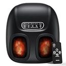 RENPHO Shiatsu Foot Massager with Heat, Electric Foot Massager for circulation with Remote, 3 Knead Intensities And 3 Air Intensities Size Up to 11