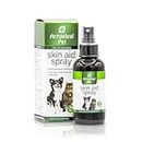 NaturPet Skin Aid Spray for Cats and Dogs | First Aid Spray for Wound Care | with Echinacea and Calendula | 120mL