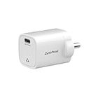 Stuffcool Nuevo PD20W Made in India Smallest Wall Charger Charges iPhones 50% in 30 Mins Perfect for Latest iPhone 15,14,13,12 (Nuevo White)