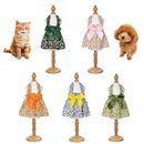 Dog Accessories Pet Sling Princess Dog Dress Cat Skirt Pet Clothes Bow Tie Thin‹