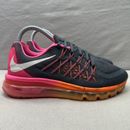 Nike Air Max 2015 Womens Size 7 Shoes Gray Pink Athletic Running Casual Sneakers