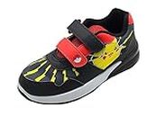 Pokemon Boys or Girls Trainers with Flashing Lights, Black, Size 11
