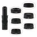 0.3X 0.35X 0.5X 0.75X 1X 2.0X Barlow Auxiliary Objective Glass Lens M42 For 10A C-MOUNT Lens HDMI
