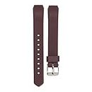 XDEWZ Elastic Loop Strap For Fitbit Alta/Alta HR Soft Silicone Anti-scratch Solid color Fashion Watch Strap Accessory (Color : 11, Size : Large size)