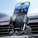 [New Generation] Miracase Car Phone Holder, Mobile Phone Holder for Car, Universal Car Phone Mount Compatible with iPhone 15 Pro Max 14/13/12/11/ Mini/XR/XS/Samsung/and All 4.0"-7.0"Smartphones