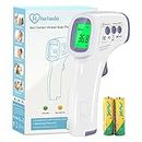 Forehead Thermometer for Adults and Children, Non Contact Digital Infrared Thermometer for Kids, No Touch Temperature Gun Baby Body Thermometer with Instant Accurate Reading and Fever Alarm