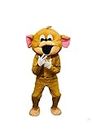 BookMyCostume Jerry Cartoon Mascot Costume For Theme Birthday Party & Events | Adults | Full Size Adults