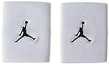 Jordan Jumpman Wristbands JKN01-101, Womens,Mens Wristbands, white, One size EU
