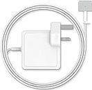 Compatible with Mac Book Pro Charger, 60W Power Adapter Magnetic 2 T-Tip Mac Pro Laptop Charger for Mac Book Pro Retina 13-inch 2012-2015, Mac Book Air (After Late 2012)