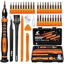 JOREST 38Pcs Precision Screwdriver Set, Tool Kit with Security Torx T5 T6 T8 T9, Triwing Y00, Star P5, etc, Repair for Ring Doorbell, Laptop, Switch, PS4, Xbox, MacBook, iPhone, Watch, Glasses, etc