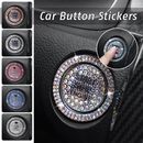 Car Engine Start Stop Push Button Cap Bling Switch Cover Decorative Accessories