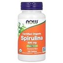 Now Foods Spirulina 500 Mg Nutrient Rich Superfood Tablets - 100 Count