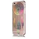 MHHQ iPhone 6S 6 Case, Laser colorful [Drop Protection] Ultra THIN Lightweight Premium Soft TPU Silicone [Crystal Clear] Case Cover for iPhone 6S 6-2