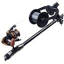 Shaddock Fishing Fishing Line Spooler Portable and Stable Spooling Station System Fishing Reel Line Winder Baitcaster Machine