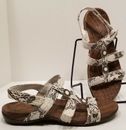 Orthaheel Yasmin II Snakeskin Sandals Women's 41 US Shoe Size 10M