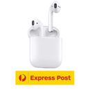 Apple AirPods(2nd Gen)bluetooth headphones white&Wirless Charge Case A2031 A2032