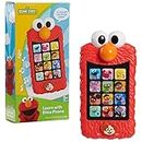 Sesame Street Learn with Elmo Pretend Play Phone, Learning and Education, Officially Licensed Kids Toys for Ages 2 Up, Gifts and Presents