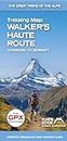 Trekking Map: Walker’s Haute Route: Chamonix to Zermatt: English/French/German; 1:40,000 mapping; Free GPX downloads; Waterproof; ... Great Treks of ... Trekking Map - The Great Treks of the Alps