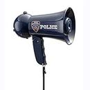 Dress Up America Police Officer Role Play Megaphone with Siren Sound for Kids - Role Play Bull Horn with Siren Sound and Handheld Microphone Toy