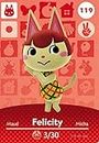 Nintendo Animal Crossing Happy Home Designer Amiibo Card Felicity 119/200 USA Version