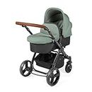 Ickle Bubba Stomp Urban 3-in-1 Travel System (Astral) - Matte Black/Sage Green/Tan