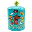 Silver Buffalo Scooby Doo Scooby Snacks Large Canister Ceramic Cookie Jar, 9.5(height) x 7(diameter)