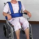 Ndola Wheelchair Seat Belt Torso Support Vest for Patient, Elderly & Disabled, Adjustable Full Body Harness Prevent Tilting or Falling & Keep User Upright, 1 Pack