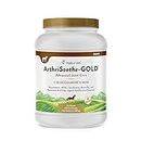 NaturVet ArthriSoothe Gold Advanced Joint Horse Supplement Powder – For Healthy Joint Function in Horses – Includes Glucosamine, MSM, Chondroitin, Hyaluronic Acid – 60 Day Supply