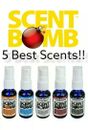 5 ASSORTED Strong Scent Bomb Air Freshener 100%  High Concentrated 1 oz (5 Pack)