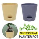 Self Watering Plant Flower Pot Planter Home Garden Outdoor Indoor Plastic Pots