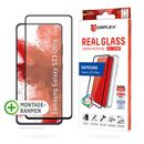 DISPLEX Displayschutzglas "Real Glass + Case - Samsung Galaxy S23 Ultra" Displayfolien farblos (transparent) Zubehör für Handys Smartphones