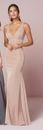 Christina Wu Bridesmaid/Prom Dress Rose Gold Sequin Size 10 NWT Minor defect