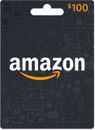 Tarjeta de regalo de $100 de Amazon totalmente nueva sin usar