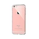 Amazon Brand - Solimo Mobile Cover (Soft & Flexible Back case) Transparent for Apple iPhone 6