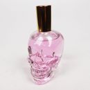 TATTOO LOVE SKULL Glass Bottle Perfume Cologne UNISEX Mens Womens spray gothic