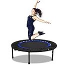 ADVWIN Trampoline, 40 Inch Fitness Mini Trampolines, Suitable for Adult and Kids Indoor/Outdoor Workout Max Load 150KG