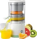 Viragana Enterprise Electric Citrus Juicer | Wireless Citrus Juicer | Electric Squeeze Juicer | Rechargeable Citrus Juicer | Rechargeable Squeeze Juicer | Electric Fruit Juicer