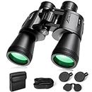 High Power Binoculars 12x50 Binocular for Adults, with BAK4 Prism, FMC Lens, Binoculars Perfect for Bird Watching & Hiking & Outdoor Hunting with Carrying Case and Strap